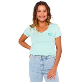 Camiseta de Manga Corta Mujer Rip Curl Heart V Neck Tee Azul cielo 5-6 Años Precio: 20.50000029. SKU: B1J2HZSTAG