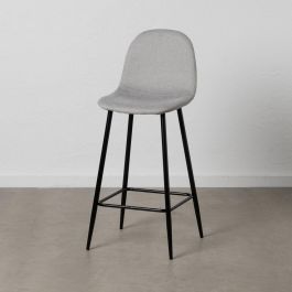 Taburete Gris Tejido-Metal Salón 45,50 X 45 X 105,50 cm Precio: 72.5032. SKU: B12QMC2BGD