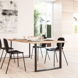Pata Metálica Para Mesa Modelo Ucal H710 Acabado Negro Herrajes Fab.Nacional Precio: 102.95000045. SKU: B1H4LAXXDH