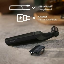 Philips BG3017 Afeitadora Recortadora Corporal Bodygroom Series 3000 Impermeable Sin Cable para Piel Sensible con 3 Peines Guía