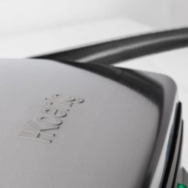 Plancha eléctrica para carne H.KoeNIG GR20 - Acero inoxidable y negro Plancha eléctrica para carne H.KoeNIG GR20 - Acero inoxidable y negro