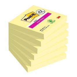 Post-It Bloc Notas Adhesivas Super Sticky 90H 76x76 Canary Yellow Paquete 6 Ud Precio: 9.5000004. SKU: B1EFGTLMTG