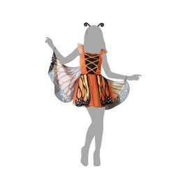 Disfraz de Mariposa Naranja para Mujer Adulto | Incluye Vestido y Accesorio para la Espalda | Talla XS-S - Carnaval Disfraz de Mariposa Naranja para Mujer Adulto | Incluye Vestido y Accesorio para la Espalda | Talla XS-S - Carnaval