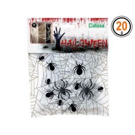 Telaraña Decoracion Halloween Blanca 20 gr Precio: 0.58999963. SKU: S1132191