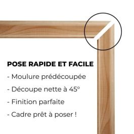 Nordlinger Pro NOR3354767905052 Marco Moldeado 50x60 cm, Perfil 42x14 mm, FSC 100% Nordlinger Pro NOR3354767905052 Marco Moldeado 50x60 cm, Perfil 42x14 mm, FSC 100%