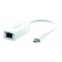 Adaptador USB C a Red RJ45 D-Link DUB-E250 2500 Mbps Blanco