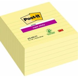 Taco Notas Post-It 675 Super Sticky 101X101 Amarillo Canario Con Lineas Pack De 6 Precio: 19.49999942. SKU: B1GV8D2EWK