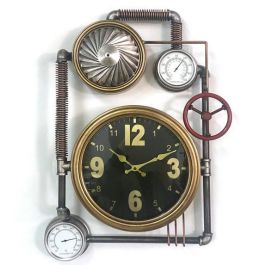 DKD Home Decor Reloj de Pared Loft Dorado 12 x 73 x 50.5 cm Precio: 60.88999994. SKU: S3041479