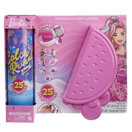 Muñeca Barbie Color Reveal Con Espuma Sandia Gtn19 Mattel Muñeca Barbie Color Reveal Con Espuma Sandia Gtn19 Mattel