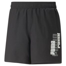 Pantalón Corto Deportivo Puma Negro