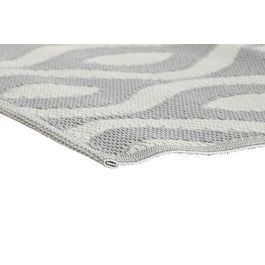 DKD Home Decor Alfombra Gris Beige 180 x 120 cm (4 Unidades)