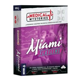 Devir Juego Mesa Medical Mysteries Miami - Juego Cooperativo de Resolución de Misterios Médicos, Inspirado en Dr. House, para 1-4 Jugadores Devir Juego Mesa Medical Mysteries Miami - Juego Cooperativo de Resolución de Misterios Médicos, Inspirado en Dr. House, para 1-4 Jugadores