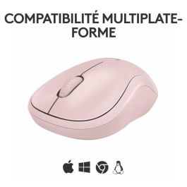 Ratón Logitech M240 Rosa