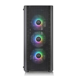 Thermaltake V250 TG ARGB Midi Tower Negro para PC con Cristal Templado y 3 Ventiladores ARGB Frontales + 1 Trasero Instalados Thermaltake V250 TG ARGB Midi Tower Negro para PC con Cristal Templado y 3 Ventiladores ARGB Frontales + 1 Trasero Instalados