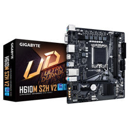 Gigabyte H610M S2H V2 placa base Intel H610 Express LGA 1700 micro ATX Precio: 82.49999978. SKU: B18CLTM4EZ