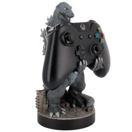 Cable Guy City Destroyer Godzilla 21cm, Soporte Universal para Mandos y Smartphones (PS5, Xbox Series X/S, iPhone)