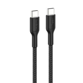 Belkin 745883925247 Cable USB-C a USB-C para juegos Nintendo Switch 2, 60 W, negro