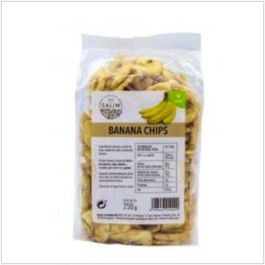 INT SALIM Banana Chips Deshidratada 250g con aceite de coco y miel. Snack saludable. Puede contener trazas de frutos de cáscara, sésamo, soja y gluten. Precio: 3.4999998. SKU: B1345W2ADB