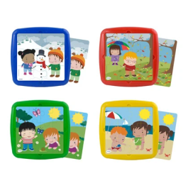 Miniland Puzle Las Estaciones Set 4 Unidades 12 Piezas Precio: 35.50000003. SKU: B1GJQSCW5H