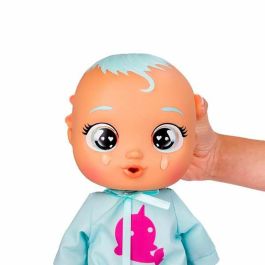 Imc Toys Bebé Llorón Hora del Baño Muñeco Dana o Zoe 30 cm - Balbucea y llora al mojarse, con 2 accesorios y pilas incluidas - Modelos Surtidos