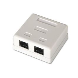 Aisens Roseta de Superficie RJ45 Cat.6 UTP 2 Tomas Blanco Precio: 2.50000036. SKU: B167ALVKYK