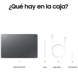 Samsung Galaxy Tab S10 FE Tablet 10.9" 8GB RAM 256GB Gris