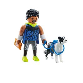 Playmobil Corredor con Border Collie 71740 +4 años