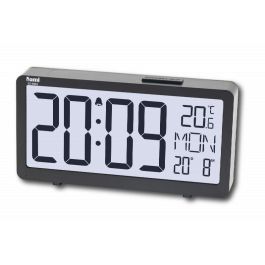 SAMI Despertador con LCD, Calendario, Termómetro y Digitos XXL - Negro - Despertador Sami LCD calendario termo digitos XXL NEGRO Precio: 9.9099. SKU: B17JMGNV5P