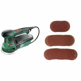 Bosch PEX300AE Lijadora Orbital Aleatoria Universal de 270W, ideal para Acabados Finos y Múltiples Superficies, Diseño Ergonómico