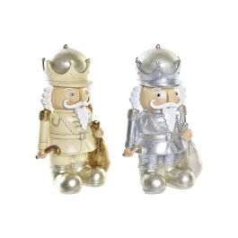 Figura Navidad Moderna DKD Home Decor Dorado Plateado 6 x 14.5 x 8.5 cm (2 Unidades) Precio: 14.49999991. SKU: B1ETPV42KF