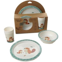 Mi primer set de comida para microondas - THERMOBABY - Castor - Plato, bol, taza Precio: 28.49999999. SKU: B1CJ2FXVK8