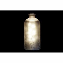 DKD Home Decor Decoración Luminosa Navidad Moderna, Bote de Cristal con LED, Blanco Marrón, 11x11x25 cm, Pack de 2, Funciona con Pilas AA DKD Home Decor Decoración Luminosa Navidad Moderna, Bote de Cristal con LED, Blanco Marrón, 11x11x25 cm, Pack de 2, Funciona con Pilas AA