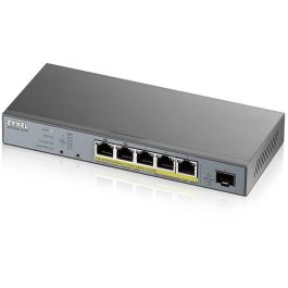 Zyxel GS1350-6HP-EU0101F Switch Gestionado L2, 5 Puertos Gigabit Ethernet, PoE, Gris Precio: 162.50000041. SKU: B13ZM9TK45