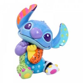 Enesco Figura Disney Stitch Estilo Britto en Resina Pintada a Mano - Arte Pop