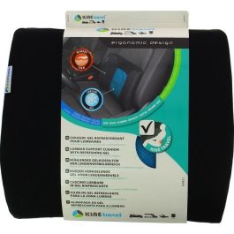 Kine Travel 169821 Cojín lumbar + Gel Negro y azul