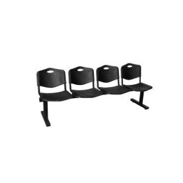 Bancada Piqueras Y Crespo Bienservida 4 Plazas Diseño Robusto Patas Con Topes Reguladores Asiento Y Respaldo Pvc Negro Precio: 376.50000025. SKU: B18E9B6P9L