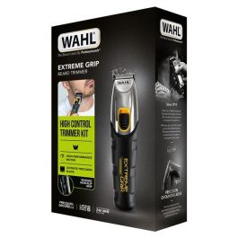 Wahl 09893-0440 Cortabarbas Extreme Grip - Batería de Litio, 12 Peines Guía, Corte de 0.5 a 9 mm