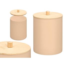 Bote Plastico Tapa Bambu Beige Berilo 9x13x9cm (Set de 24) Precio: 53.24484. SKU: B1JFT9796Q