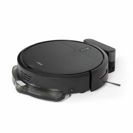 Livoo DOH145 WASH'UP Robot Aspirador Conectado 1000 Pa 70 min con 2 Depósitos Negro