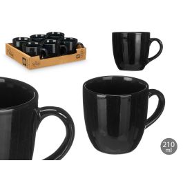 Taza Cafe Con Leche Negro 210 Ml Vessia 11X8CM (24 Unidades)