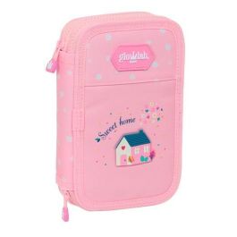 Plumier Doble Glow Lab Sweet home Rosa 12.5 x 19.5 x 4 cm (28 piezas) Precio: 10.50000006. SKU: B1B2DQT9GC