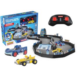 Carrera Pista de Carreras Team Sonic Racing con 2 Coches Radio Control Escala 1:43, 2,4 GHz, Edad 6+ años, Pilas Incluidas Precio: 40.79000024. SKU: B1HNVD9565