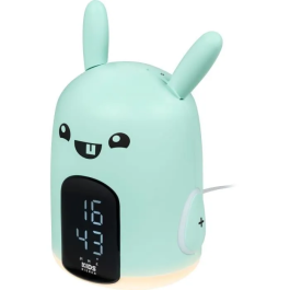 Bigben Interactive RKIDSRABBIT BIGBEN Despertador y Luz Nocturna Conejo BIG3499550387032