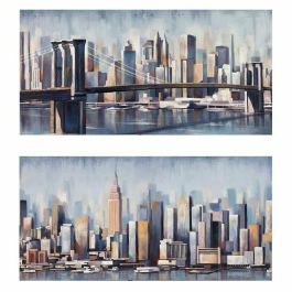 Cuadro Loft DKD Home Decor Multicolor 3 x 60 x 120 cm (2 Unidades) Precio: 57.9000004. SKU: B13L5C4QQR