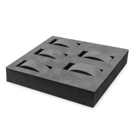 HERRAJES ALK Accesorio para Relojes para Bandeja Belapost de Terciopelo Antracita 181x181mm H30 Precio: 27.69000058. SKU: B1KK3597A4