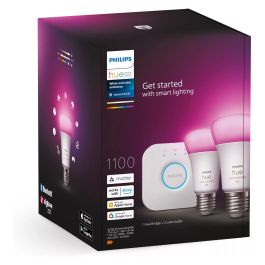 Philips Hue PHI8719514291492 Bombillas E27 75W White and Color Ambiance Bluetooth Compatible con Alexa Google HomeKit