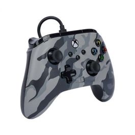 Power A 1525943-01 Mando con Cable para Xbox Series X|S, Arctic Camo. Compatible con Xbox One y Windows 10/11.