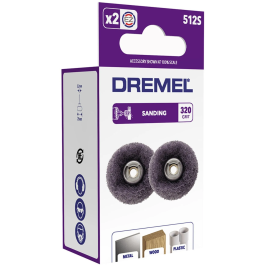 Dremel S512 Almohadillas Abrasivas Speedclic 25 mm Set 2
