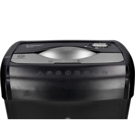 Q-connect Destructora kf17970 6 Hojas, Papelera 14L, Corte Partículas P-3, Grapas, Clips, Tarjetas