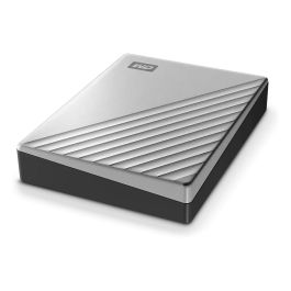 Western Digital WDBGKC0060BSL-WESN Disco Duro Externo Portátil 6TB USB-C/USB3.0 Plata 2.5"